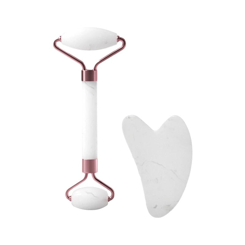 Gua Sha & Jade Roller Set