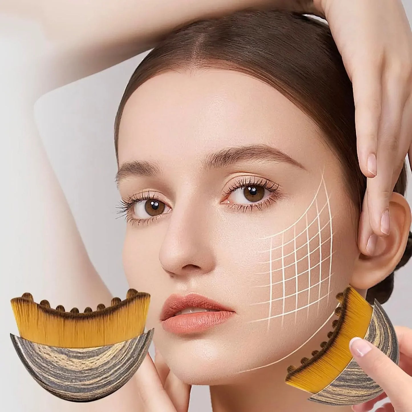 Lympathic Face Contour Brush